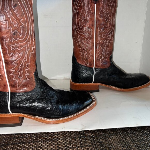 Anderson Bean full Ostrich size 10.5 D - Men's Boots - Picture 3 of 7